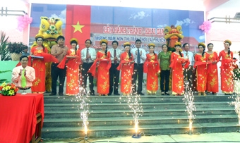 Khánh thành Trường Mầm non 
thị trấn Thới Lai