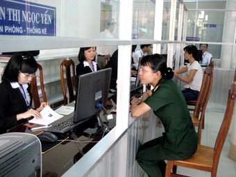 Đưa hoạt động của mô hình một cửa liên thông
đi vào nền nếp