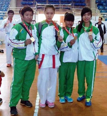 NGUYỄN THỊ TUYẾT NGÂN - Bất ngờ của tuyển karatedo Cần Thơ