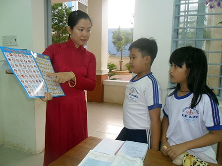 Quan tâm giáo dục cho học sinh ý thức 
chấp hành pháp luật giao thông