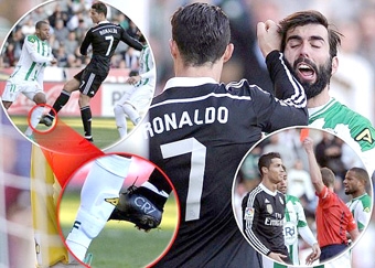 Nghi ngại xung quanh án phạt 
của Cristiano Ronaldo