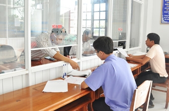 Chuyển biến tích cực 
trong công tác thu thuế