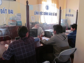 Từng bước nâng cao chất lượng
cải cách hành chính