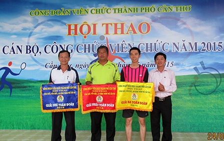 Sở VH,TT&DL đoạt 

Giải Nhất toàn đoàn