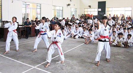 Tập trung phát triển các môn võ