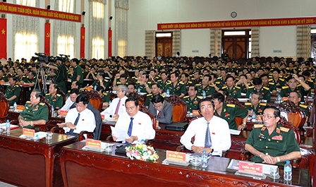 Khai mạc Đại hội đại biểu Đảng bộ Quân khu 9 lần thứ IX, nhiệm kỳ 2015-2020