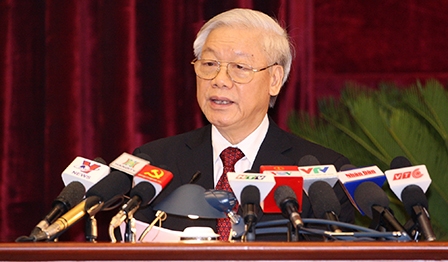 Củng cố niềm tin của nhân dân, tạo không khí phấn khởi
tiến tới Đại hội toàn quốc lần thứ XII của Đảng
