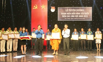 Tuyên dương 21 thanh niên điển hình tiêu biểu trên các lĩnh vực