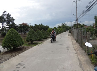 Tạo hiệu ứng lan tỏa
trong xây dựng nông thôn mới