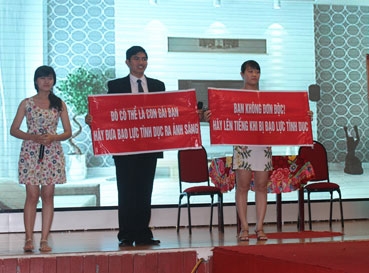 Liên hoan sáng kiến truyền thông “Xóa bỏ bạo lực tình dục đối với phụ nữ và trẻ em gái”