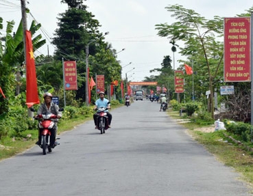 Nhơn Ái “cán đích” nông thôn mới