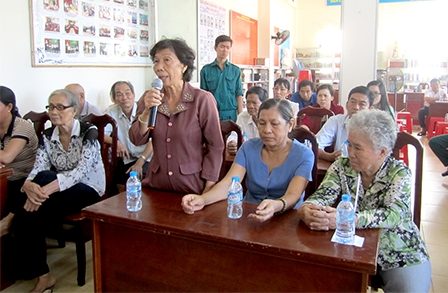 Đẩy mạnh tuyên truyền
thủ tục hành chính đến người dân