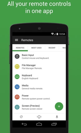 Biến điện thoại Android thành điều khiển từ xa cho máy tính