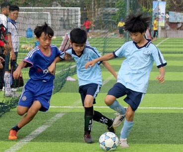 Khai mạc Festival Bóng đá học đường U13 tại Cần Thơ