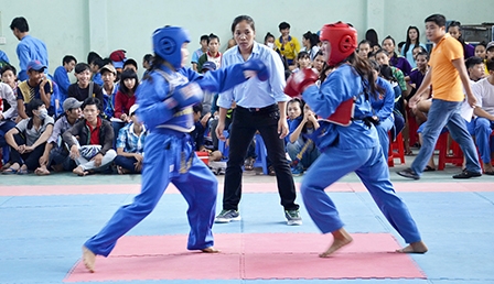 Vovinam An Giang phát triển mạnh