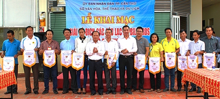 Khai mạc Giải Vô địch các CLB Billiards 

TP Cần Thơ năm 2016