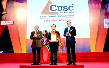 “Phần mềm ISO điện tử”
được nhận giải Sao Khuê 2016