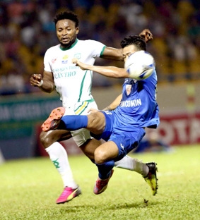 Kết quả vòng 11 V.League Toyota 2016  Cần Thơ thất bại trên sân Cẩm Phả