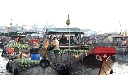 Hồn sông nước
 chợ nổi Cái Răng