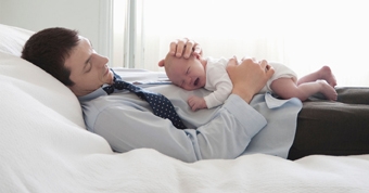 Bố cũng có nguy cơ bị trầm cảm sau khi có con