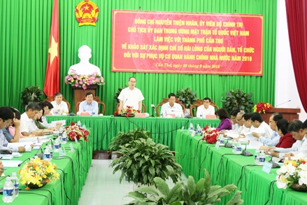 Cần hiện đại hóa công tác khảo sát 
mức độ hài lòng của người dân