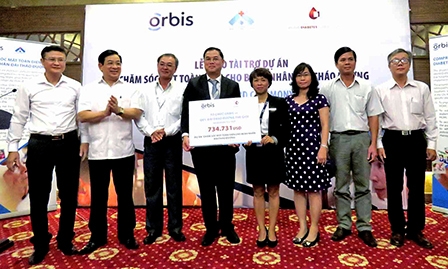 Trên 1,18 triệu USD thực hiện Dự án “Chăm sóc mắt toàn diện cho bệnh nhân đái tháo đường”