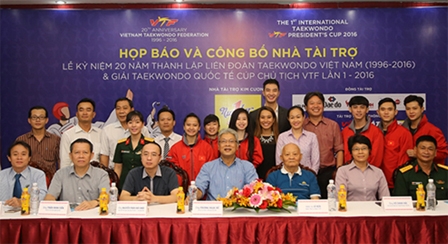 Kỷ niệm 20 năm thành lập Liên đoàn Taekwondo Việt Nam