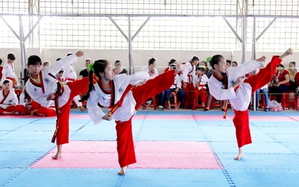 Thúc đẩy phong trào taekwondo