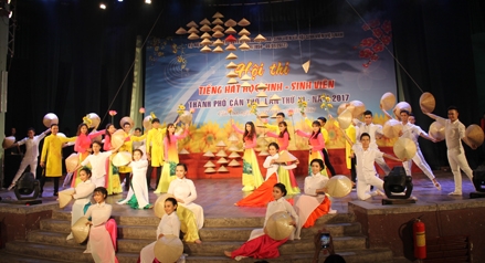 Khai mạc Hội thi Tiếng hát học sinh, sinh viên TP Cần Thơ lần thứ XI - Năm 2017