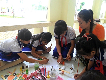 Phát triển năng khiếu mỹ thuật cho học sinh