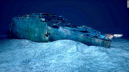 Tour ngắm 
xác tàu Titanic