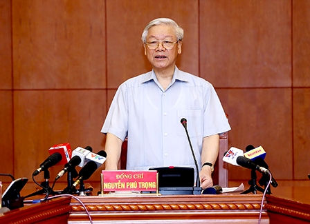 Cuộc họp Thường trực Ban Chỉ đạo Trung ương về phòng chống tham nhũng: 
Sẽ kết thúc điều tra, truy tố, xét xử 
12 vụ án trong năm 2017
