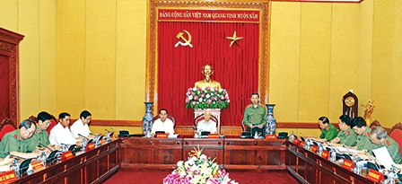 Đảng ủy Công an Trung ương tổ chức
Hội nghị đánh giá các kết quả công tác