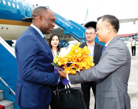 Chủ tịch Thượng viện Cộng hòa Haiti bắt đầu thăm chính thức Việt Nam