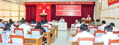 Nâng cao chất lượng sinh hoạt chi bộ
