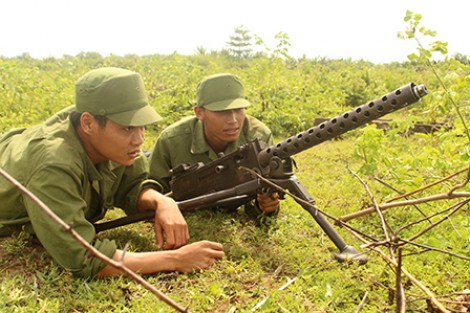 Thực hiện tốt công tác quân sự -
quốc phòng địa phương
