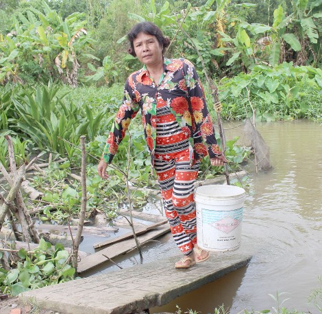 Chưa có nước sạch sử dụng