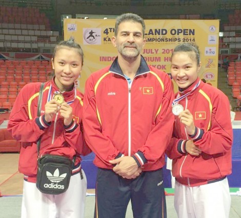 Tập trung phát triển mạnh karatedo