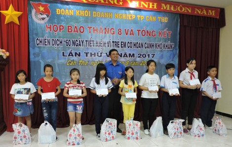 Vận động gần 20 tỉ đồng chăm lo thiếu nhi