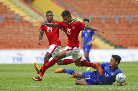 U22 Thái Lan “chia điểm” với U22 Indonesia