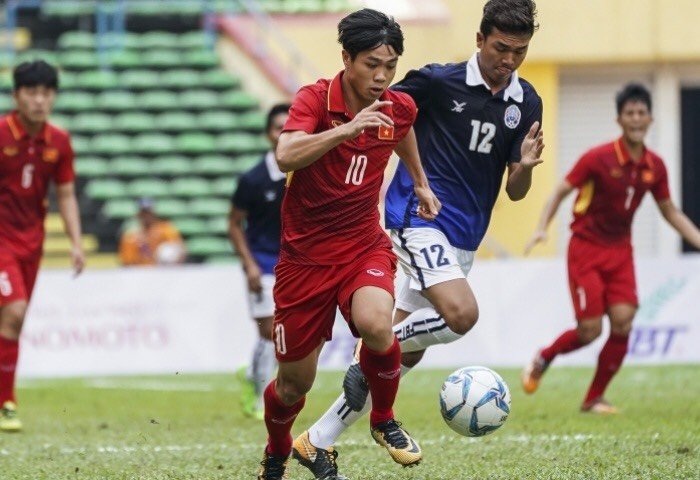 U22 Việt Nam giành chiến thắng 4-1 trước U22 Campuchia