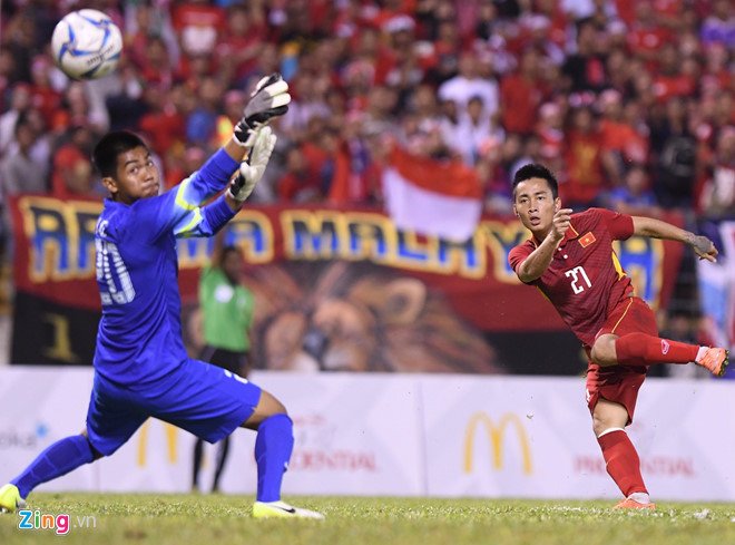 Hòa đáng tiếc với U22 Indonesia, U22 Việt Nam vẫn đầu bảng B