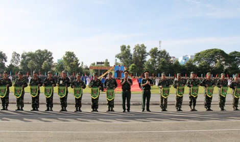 Khai mạc Hội thao Quân khu 9 năm 2017