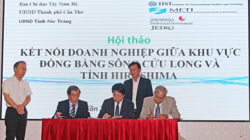 Kết nối doanh nghiệp ĐBSCL

và tỉnh Hiroshima về xử lý

môi trường