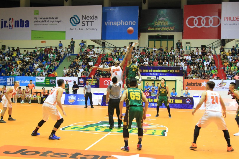 Cantho Catfish quyết đấu đương kim vô địch Danang Dragons