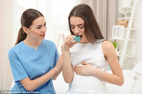 Thai phụ bị suyễn cần giám sát sức khỏe chặt chẽ