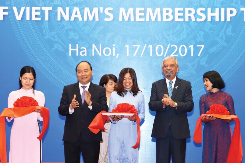 Thủ tướng Nguyễn Xuân Phúc dự Lễ kỷ niệm 40 năm Việt Nam gia nhập Liên Hiệp Quốc