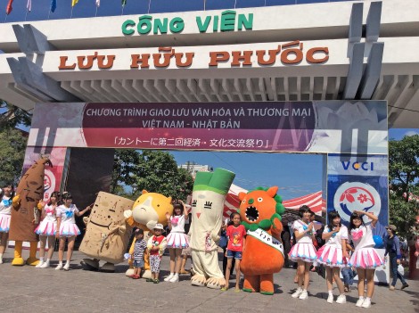 Cần Thơ tưng bừng chào đón đoàn nghệ sĩ Nhật Bản tới lễ hội giao lưu văn hoá Việt Nam – Nhật Bản