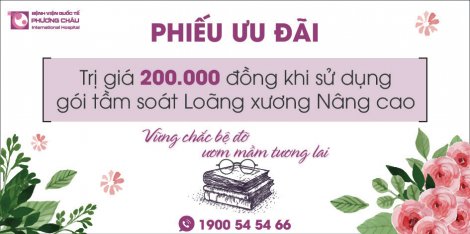 Tri ân thầy cô với gói tầm soát loãng xương