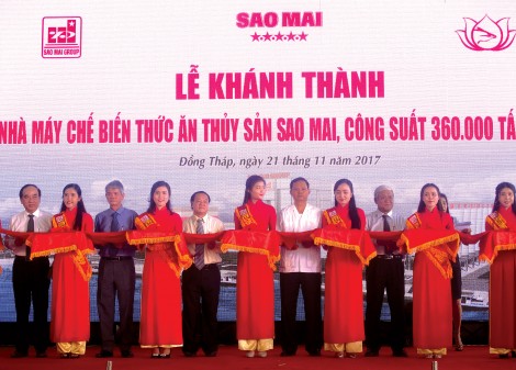 Tập đoàn Sao Mai khánh thành Nhà máy

thức ăn thủy sản Sao Mai Supper Feed